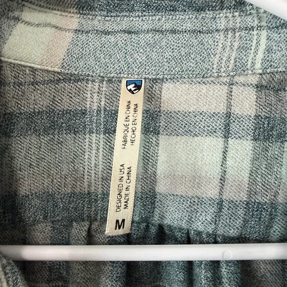 Kuhl Green Plaid Button Down Shirt - Picture 2 of 7